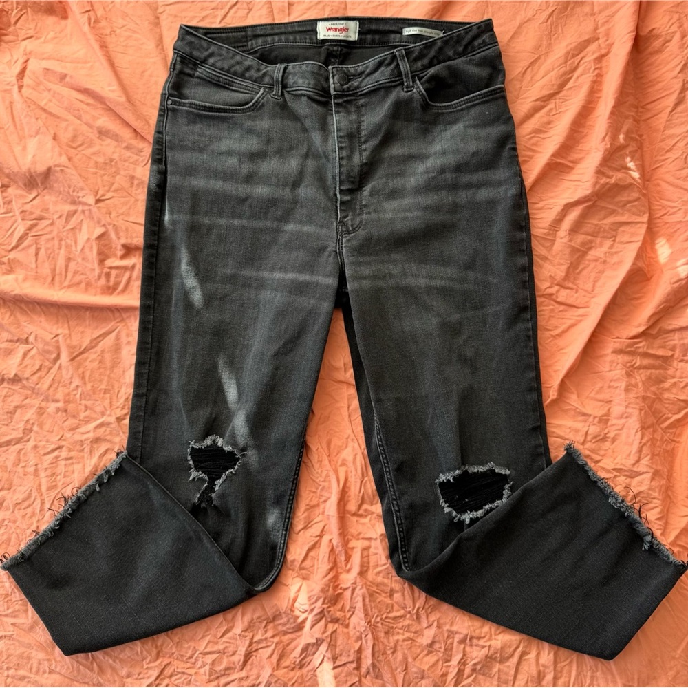 Wrangler Charcoal Gray Jeans